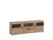 Lowboard >GRANO< in VIKING EICHE DEKOR - 157x55,8x40,9 cm (B/H/T)