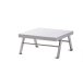 Gartenlounge-Hocker >Auckland< in Grau, Olefin, Polypropylen - 72x47x72 (BxHxT)