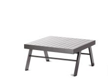 Gartenlounge-Hocker >Auckland< in Grau, Olefin,...