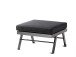 Gartenlounge-Hocker >Auckland< in Grau, Olefin, Polypropylen - 72x47x72 (BxHxT)