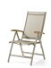Gartenstuhl >Cadiz< in Natur , Kunstfasergewebe - 71x109x62cm (BxHxT)