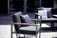 Gartensessel >Havanna< in Grau, Olefin,Polypropylen - 75x78,5x73cm (BxHxT)