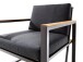 Gartensessel >Havanna< in Grau, Olefin,Polypropylen - 75x78,5x73cm (BxHxT)