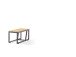 Gartenbank >Havanna< in Grau, Olefin,Polypropylen - 69x43x32cm (BxHxT)