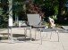 Gartensessel >Sirio< in silbergrau, Kunstfasergewebe - 63x84x63cm (BxHxT)
