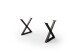 Baumkantentisch >Calabria< in Akazie walnuss/anthrazit - 220x79,5x100 (BxHxT)