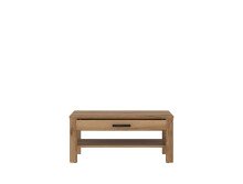 Couchtisch >CORTINA< in Grandson Eiche Dekor - 100x45,6x75 (BxHxT)