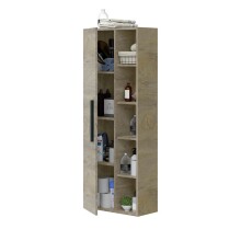 Hängeschrank >ATHENA< in Alaska-Eiche - 51x135x25 (BxHxT)