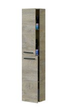 Hängeschrank >ATHENA< in Alaska-Eiche - 30x150x25 (BxHxT)