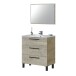Waschbeckenunterschrank >ATHENA< in Alaska-Eiche - 80x86x45 (BxHxT)