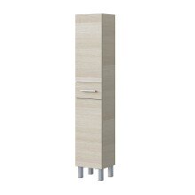 Hochschrank >ATHENA< in Eiche - 35x182x31 (BxHxT)