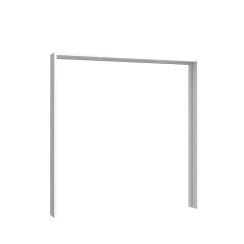 Passepartout >Passepartout< in Weiss Glanz - 210,9x215,1x23,8cm (BxHxT)