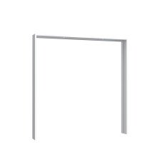 Passepartout >Passepartout< in Weiss Glanz - 210,9x215,1x23,8cm (BxHxT)