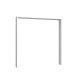 Passepartout >Passepartout< in Weiss Glanz - 210,9x215,1x23,8cm (BxHxT)