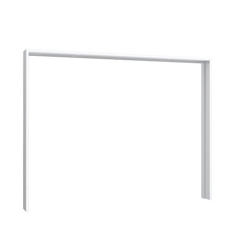 Passepartout >Passepartout< in Weiss Glanz - 280,6x215,1x23,8cm (BxHxT)