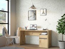 Schreibtisch >MODULTRICK< in Artisan Eiche Dekor /...