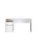 Schreibtisch >MODULTRICK< in Weiss / Artisan Eiche Dekor - 140x72,7x52,7cm (BxHxT)