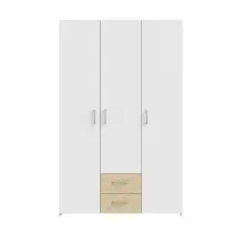 Drehtürenschrank >ECONOBOX< in Weiss  /...