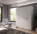 Drehtürenschrank >ECONOBOX< in Weiss  - 159,1x190,5x54,4cm (BxHxT)