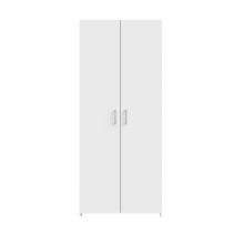 Drehtürenschrank >ECONOBOX< in Weiss - 79,7x190,5x54,4cm (BxHxT)