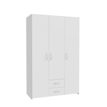 Drehtürenschrank >ECONOBOX< in Weiss  - 119,4x190,5x54,4cm (BxHxT)