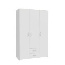 Drehtürenschrank >ECONOBOX< in Weiss  - 119,4x190,5x54,4cm (BxHxT)