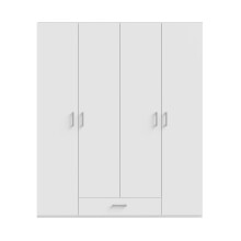 Drehtürenschrank >ECONOBOX 2< in weiß - 177,5x210,5x54,2cm (BxHxT)