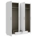 Drehtürenschrank >ECONOBOX 2< in weiß - 177,5x210,5x54,2cm (BxHxT)