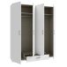 Drehtürenschrank >ECONOBOX 2< in weiß - 177,5x210,5x54,2cm (BxHxT)