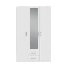 Drehtürenschrank >ECONOBOX 2< in weiß /...