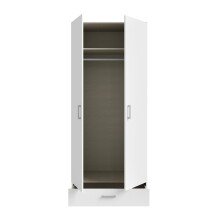 Drehtürenschrank >ECONOBOX 2< in Weiss - 88,9x210,5x54,2cm (BxHxT)