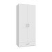 Drehtürenschrank >ECONOBOX 2< in Weiss - 88,9x210,5x54,2cm (BxHxT)