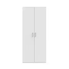 Drehtürenschrank >ECONOBOX 2< in Weiss -...