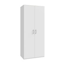 Drehtürenschrank >ECONOBOX 2< in Weiss - 88,9x210,5x54,2cm (BxHxT)