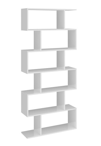 Aktenregal >Calli< in weiß - 80x192x24,6 (BxHxT)