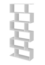 Aktenregal >Calli< in weiß - 80x192x24,6 (BxHxT)