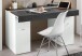 Schreibtisch >Sliding< ausziehbarer Tischplatte - 130x75x60 (B/H/T)
