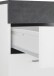 Schreibtisch >Sliding< ausziehbarer Tischplatte - 130x75x60 (B/H/T)
