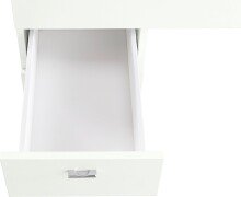 Schreibtisch >Sliding< ausziehbarer Tischplatte - 130x75x60 (B/H/T)