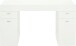 Schreibtisch >Sliding< ausziehbarer Tischplatte - 130x75x60 (B/H/T)