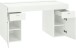 Schreibtisch >Sliding< ausziehbarer Tischplatte - 130x75x60 (B/H/T)