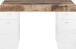 Schreibtisch >Sliding< ausziehbarer Tischplatte - 130x75x60 (B/H/T)