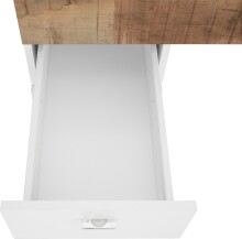 Schreibtisch >Sliding< ausziehbarer Tischplatte - 100x75x60 (B/H/T)