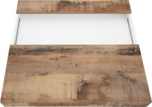 Schreibtisch >Sliding< ausziehbarer Tischplatte - 100x75x60 (B/H/T)