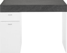 Schreibtisch >Sliding< ausziehbarer Tischplatte - 100x75x60 (B/H/T)