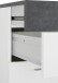 Schreibtisch >Sliding< ausziehbarer Tischplatte - 100x75x60 (B/H/T)