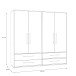 Drehtürenschrank >MOKKARIS< in Artisan Eiche - 205,9x200,1x58,8cm (BxHxT)