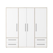 Drehtürenschrank >MOKKARIS< in Sonoma Eiche /...