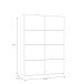Schiebetürenschrank >SCHACH&MATT 2< in Weiss / Artisan Eiche - 150,1x210,5x61,2cm B/H/T