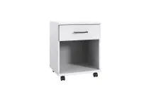 Rollcontainer >Rügen< in WEISS - 46x58x40cm...